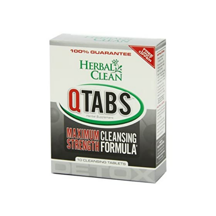 Quick Tabs (1 Hour) 10 Tablets by Herbal Clean Detox