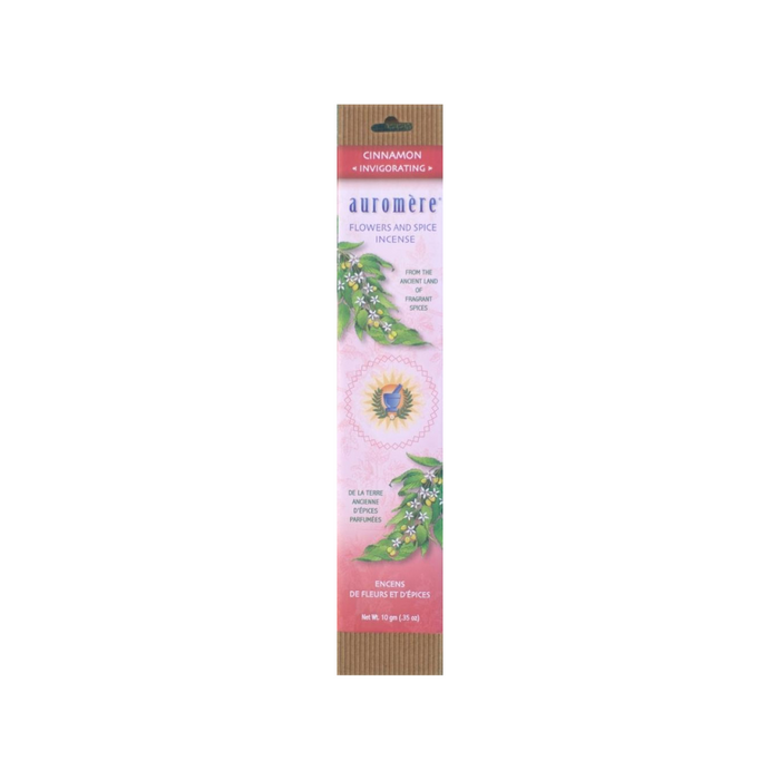 Flowers & Spice Incense Cinnamon 1 Piece by Auromere