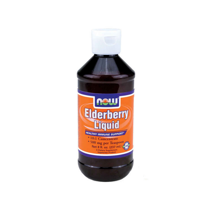 Elderberry Liquid 8 fl oz by NOW Foods