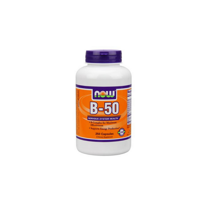 B-50 250 capsules by NOW Foods
