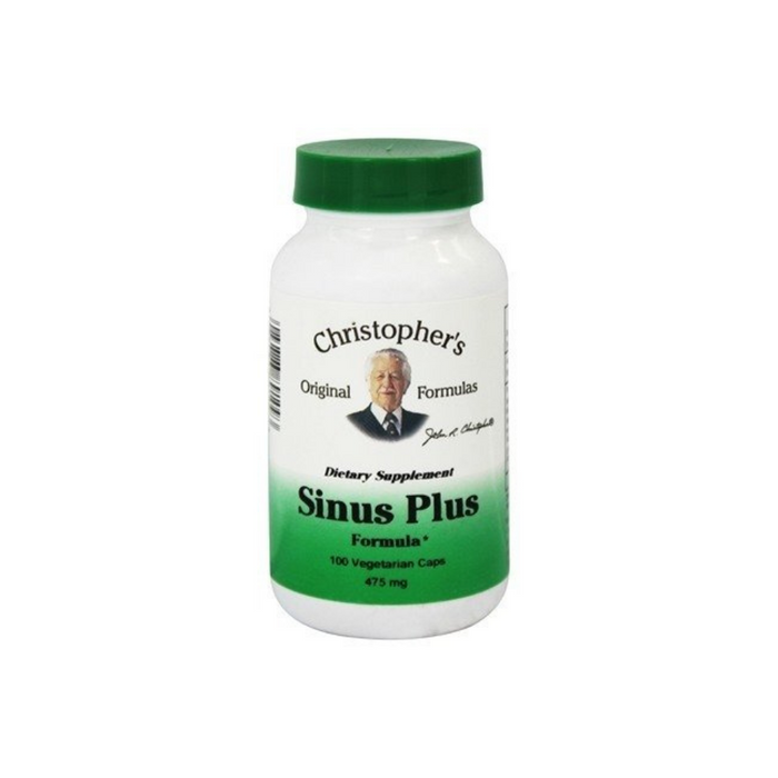 Heal Sinus Plus 100 Vegetarian Capsules by Christopher's Original Formulas