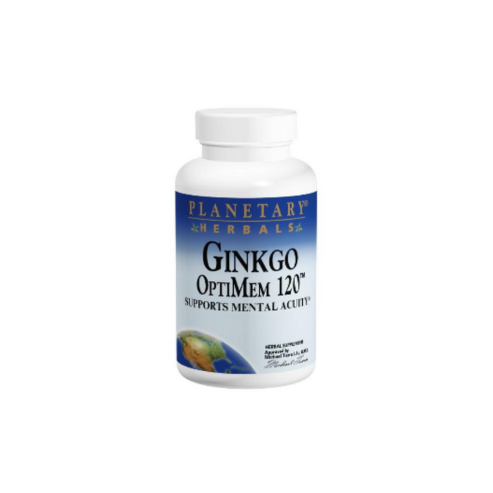 Ginkgo OptiMem 120 120 Tablets by Planetary Herbals