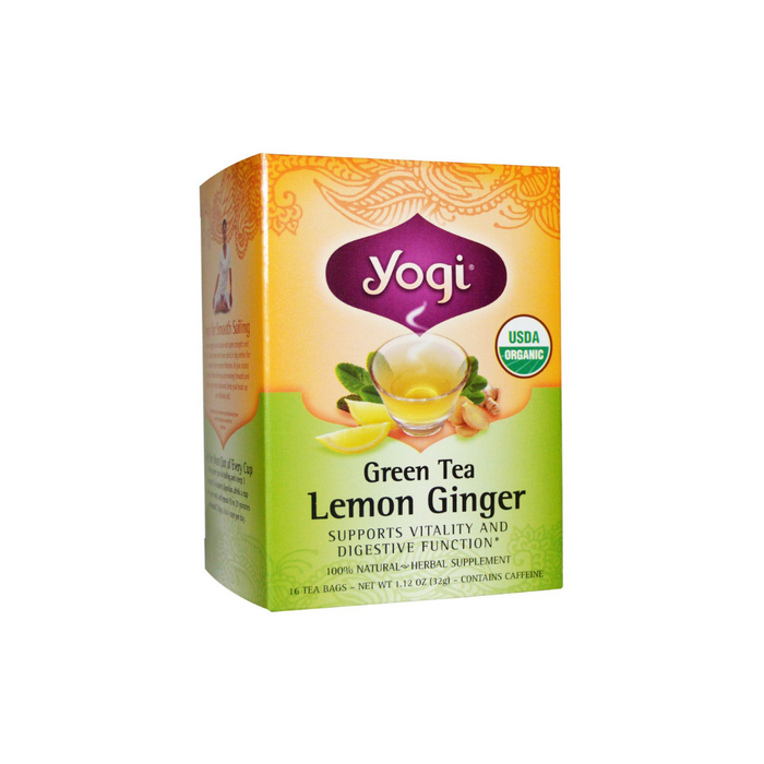 Lemon Ginger Tea 16 Bags by Yogi Tea