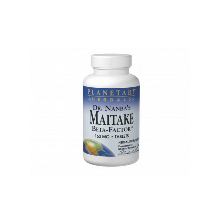 Maitake Beta-Factor, Dr. Nanba's 163mg 30 Tablets by Planetary Herbals