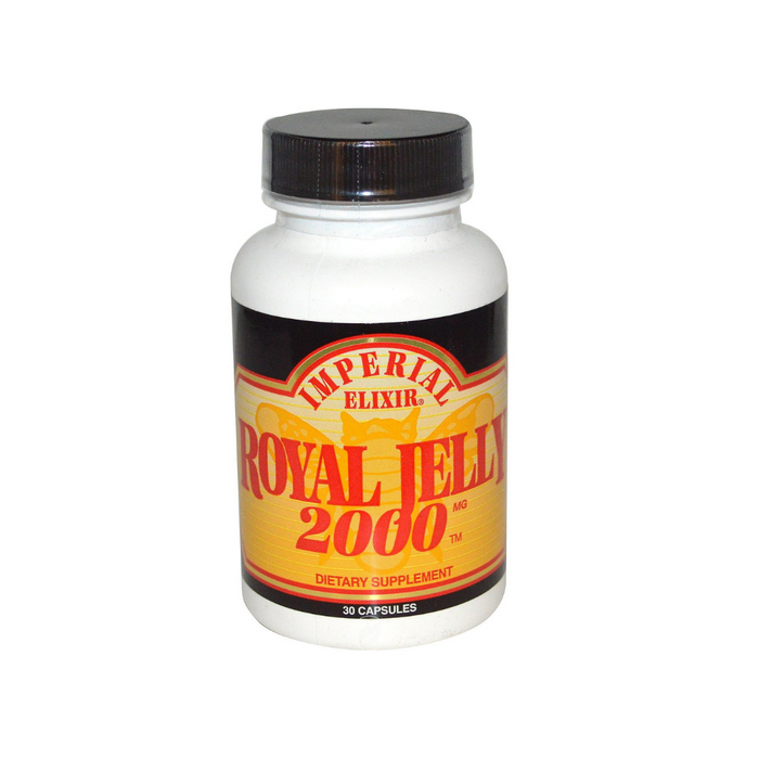 Royal Jelly 2000mg 30 Capsules by Imperial Elixir Ginseng