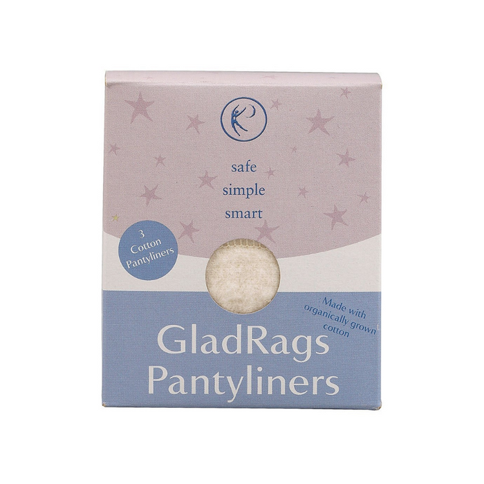 Organic Pantyliner Pack 3 Count by Glad Rags