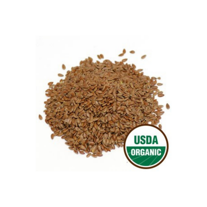 Organic Flax Seed Brown 1 lb by Starwest Botanicals