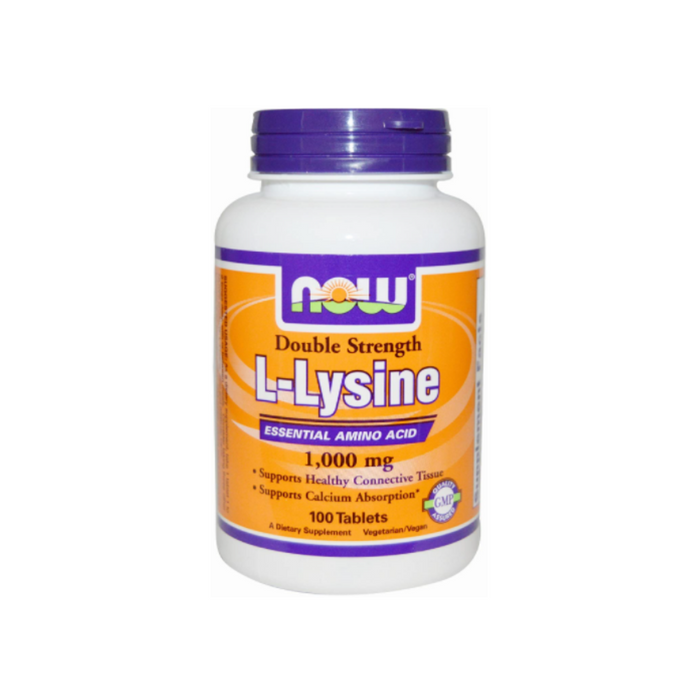 L-Lysine 1000 mg 100 tablets by NOW Foods