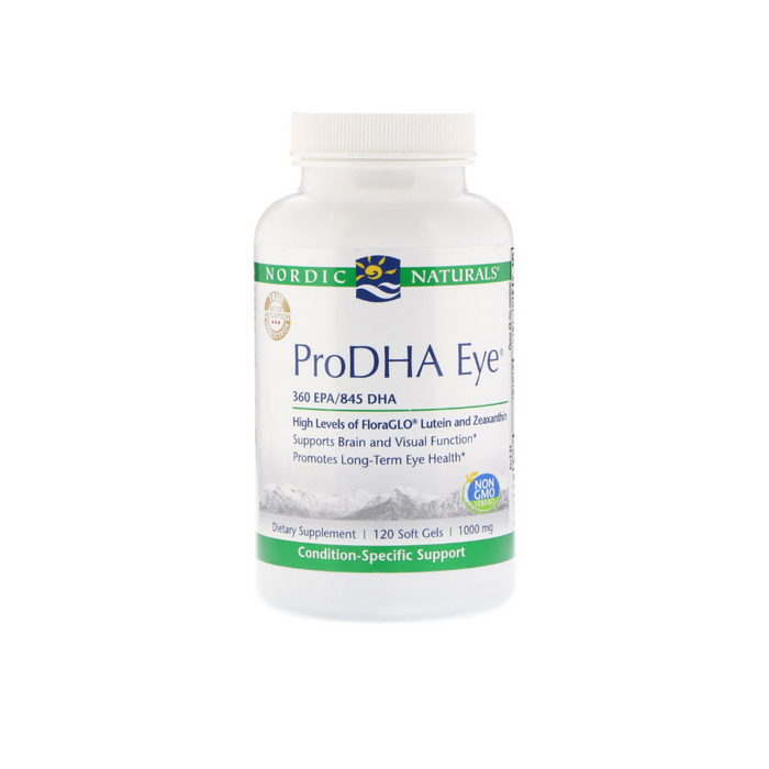 ProDHA Eye (Unflavored) 120 sgels by Nordic Naturals