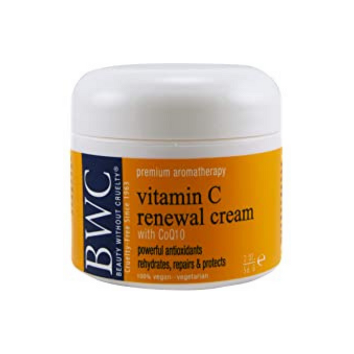Organic Renewal Cream w-Vitamin C 2 oz by Beauty Without Cruelty