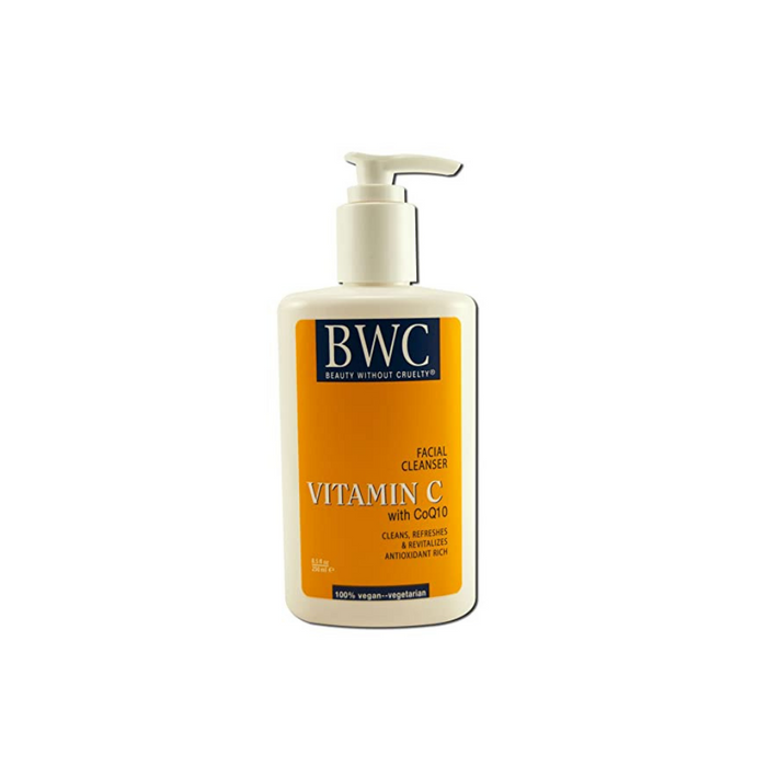 Organic Facial Cleanser w-Vitamin C 8 oz by Beauty Without Cruelty