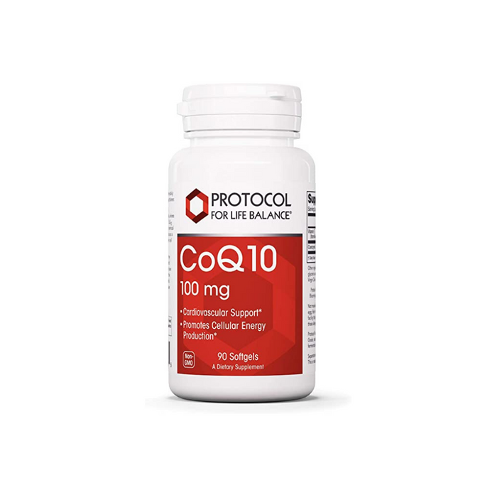 CoQ10 100 mg 90 softgels by Protocol For Life Balance