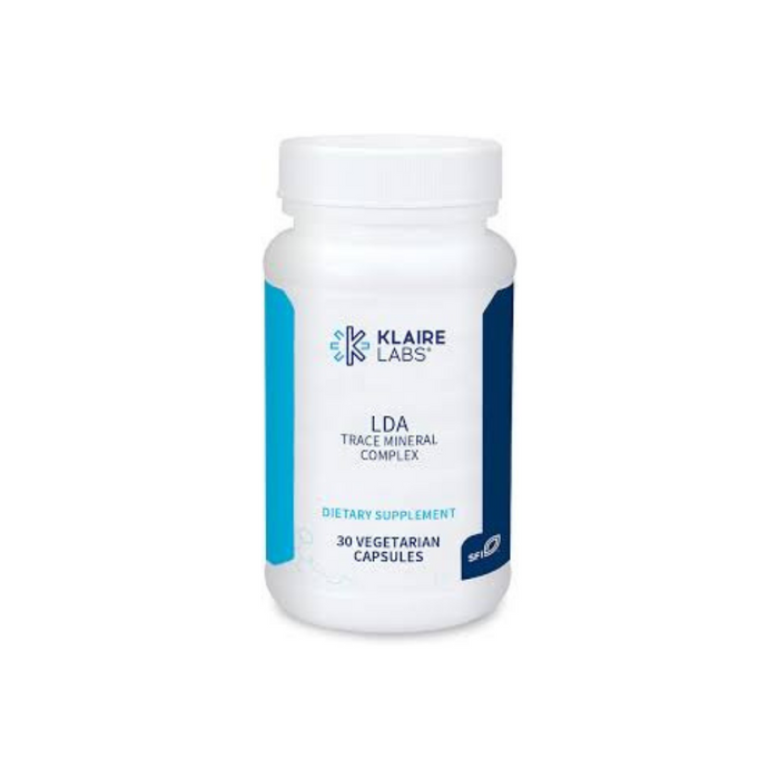 LDA Trace Mineral Complex 30 vegetarian capsules by SFI Labs (Klaire Labs)