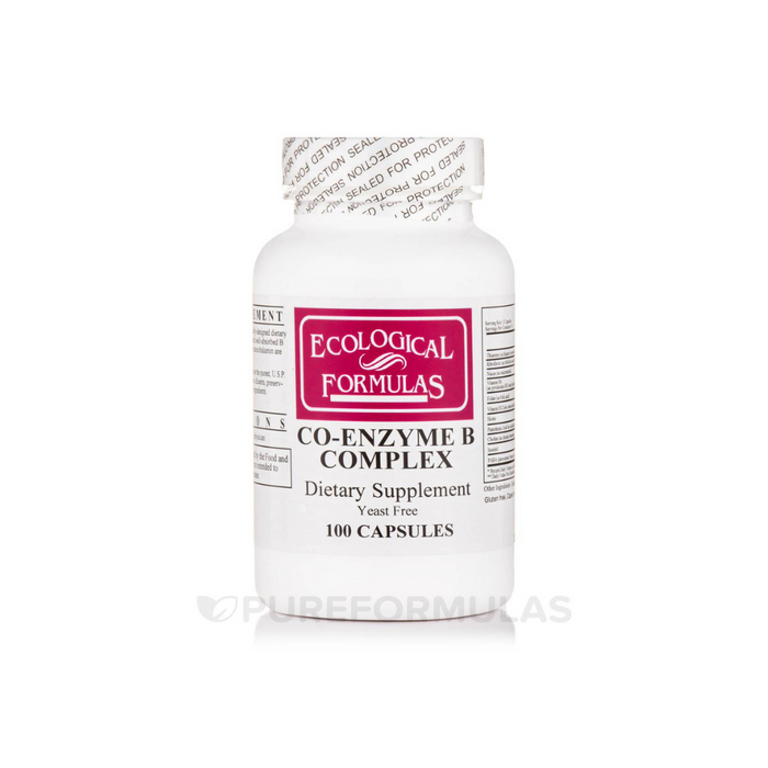 Co-Enzyme B Complex 100 capsules by Ecological Formulas