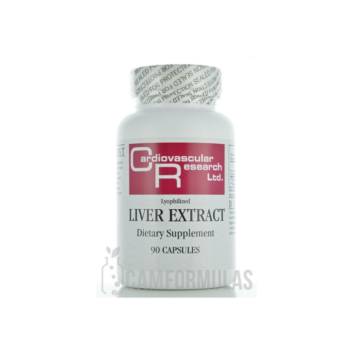 Liver Extract 550 mg 90 capsules by Ecological Formulas