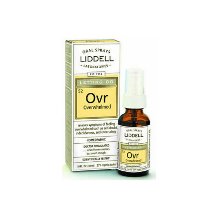 Letting Go Overwhelmed 1 oz by Liddell Homeopathic
