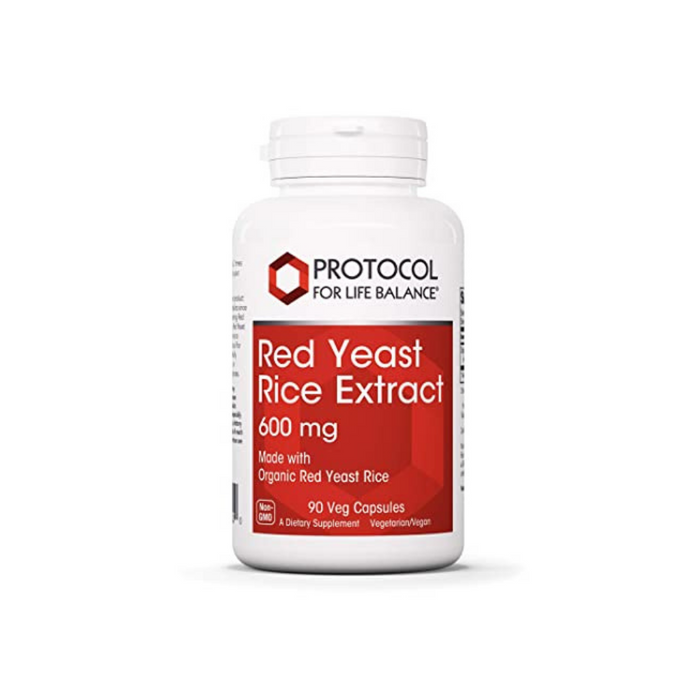 Red Yeast Rice Extract 90 vegetarian capsules by Protocol For Life Balance