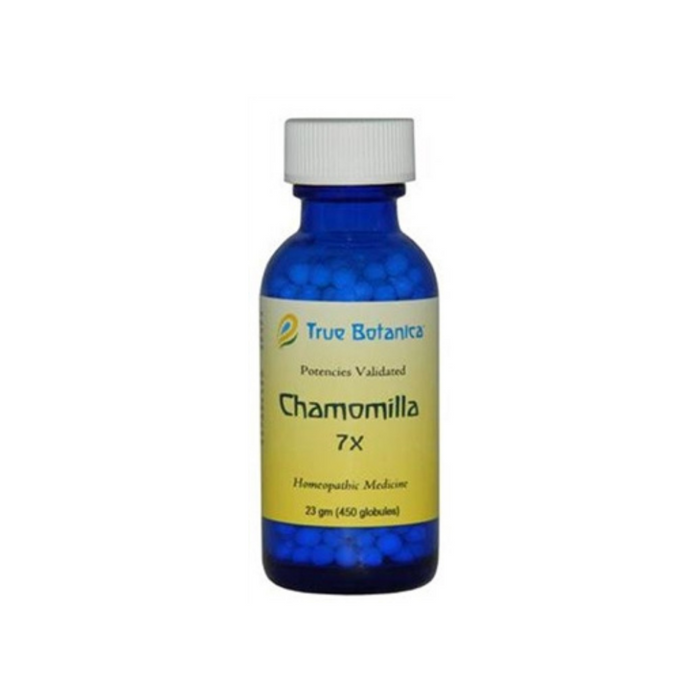 Chamomilla 7X 23 grams (450 globules) by True Botanica