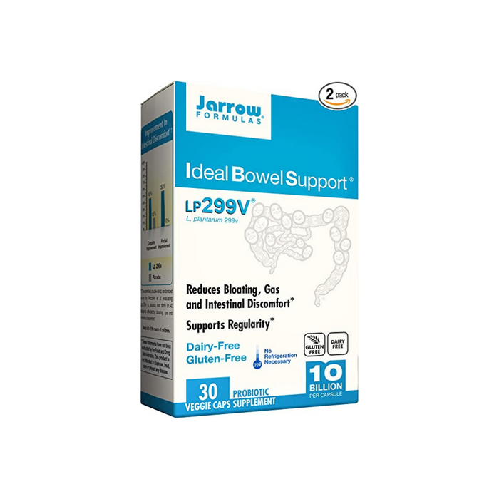 Ideal Bowel Support 30 vegetarian capsules by Jarrow Formulas