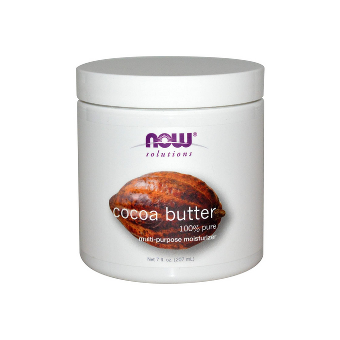 Cocoa Butter 100% Pure 7 fl oz by NOW Foods