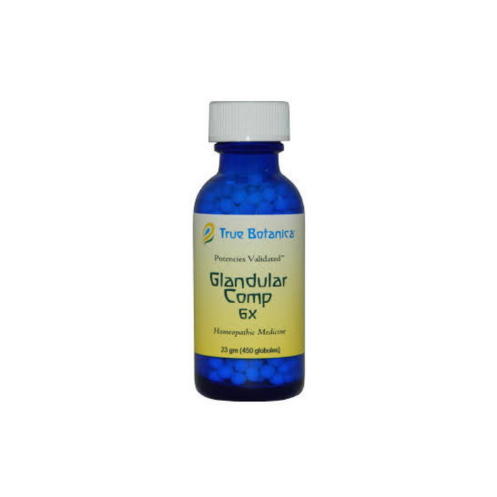 Glandular Comp 6X 23 grams (450 globules) by True Botanica