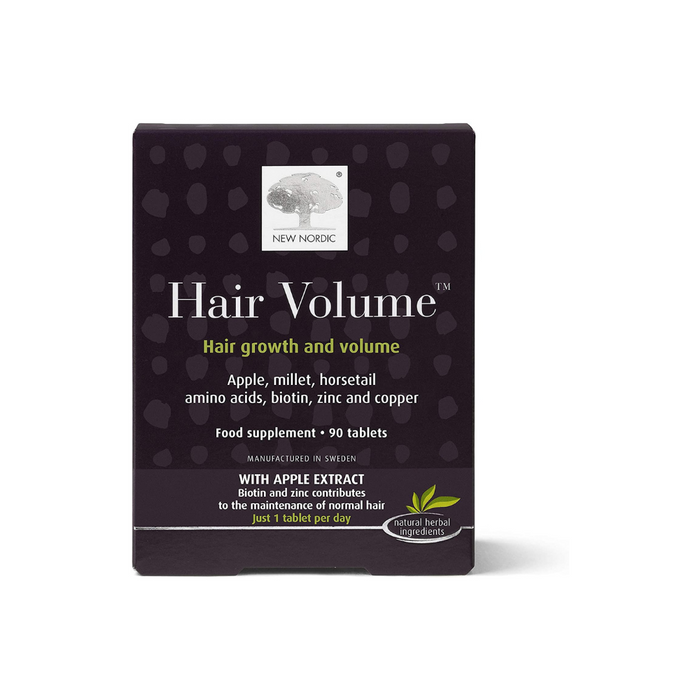Hair Volume for Healthy Hair & Normal Hair Growth 30 Tablets by New Nordic Us
