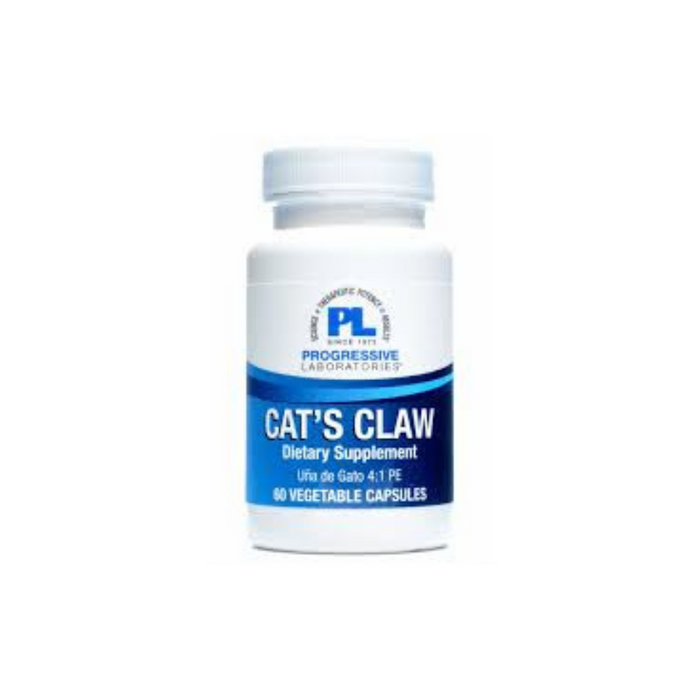 Cat's Claw 500 mg 60 vegetarian capsules by Progressive Labs