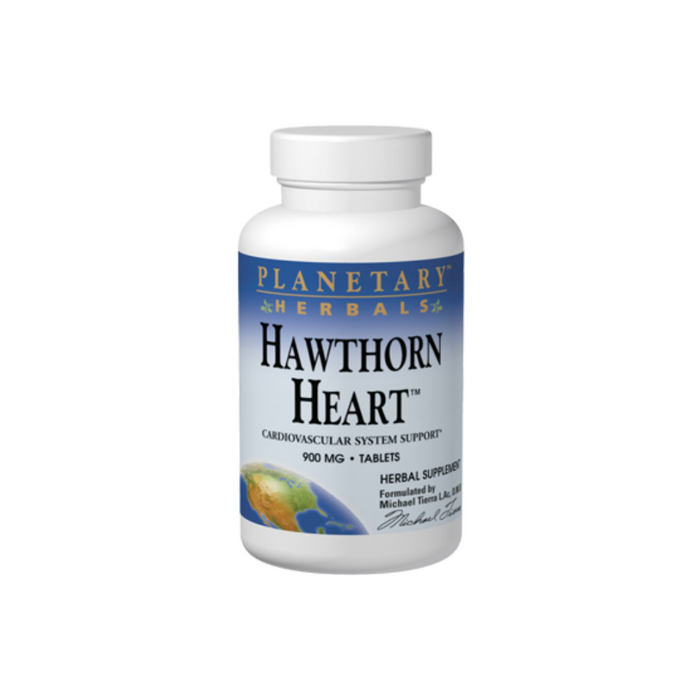 Hawthorn Heart 900mg 60 Tablets by Planetary Herbals
