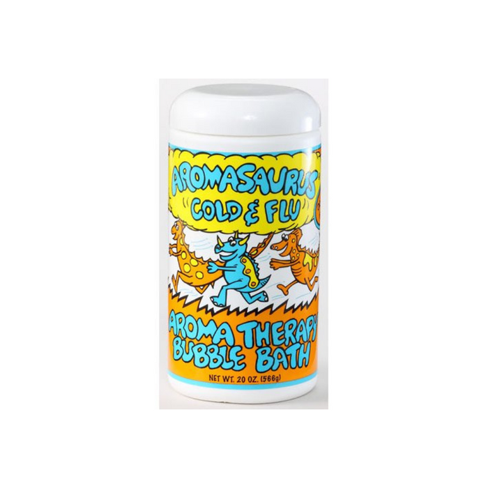 Aromasaurus Kids Bubble Bath Detox Grapefruit & Green Tea 20 oz by Abra Therapeutics