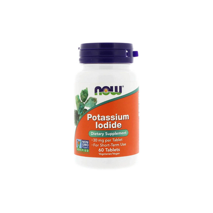 Potassium Iodide 30 mg 60 tablets by NOW Foods