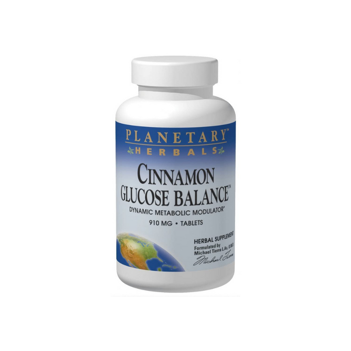 Cinnamon Glucose Balance 910mg 180 Tablets by Planetary Herbals