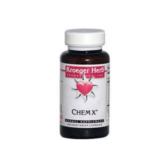Chem X 100 Vegetarian Capsules by Kroeger Herb Products