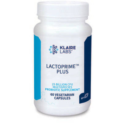 LactoPrime Plus 60 vegetarian capsules by SFI Labs (Klaire Labs)