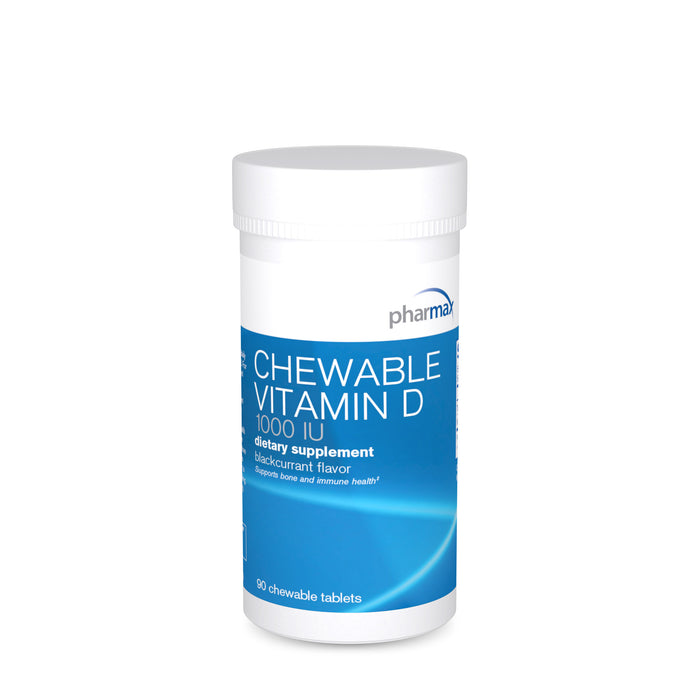 Chewable Vitamin D 1000 IU 90 tablets by Pharmax