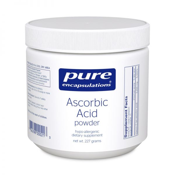 Pure Ascorbic Acid powder 227 grams by Pure Encapsulations