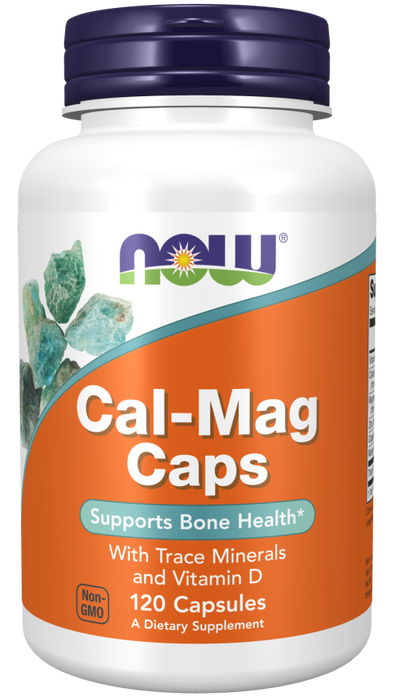 Cal-Mag capsules 120 capsules by NOW Foods