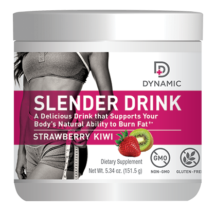 Dynamic Slender Drink - Strawberry Kiwi 5.34 oz (151.5 g) by Nutri-Dyn