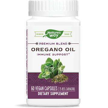 Oregano Oil 60 Vegetarian Capsules by Nature's Way