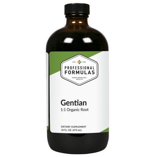 Gentian (Gentiana lutea) 16 oz  by Professional Complementary Health Formulas