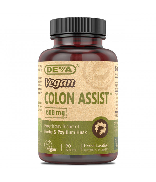 Vegan Colon Assist 90 Tablet by Deva Nutrition