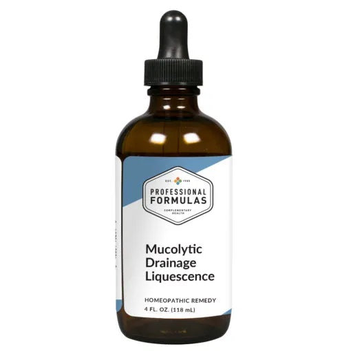 Mucolytic Drainage Liquescence 4 oz by Professional Complementary Health Formulas