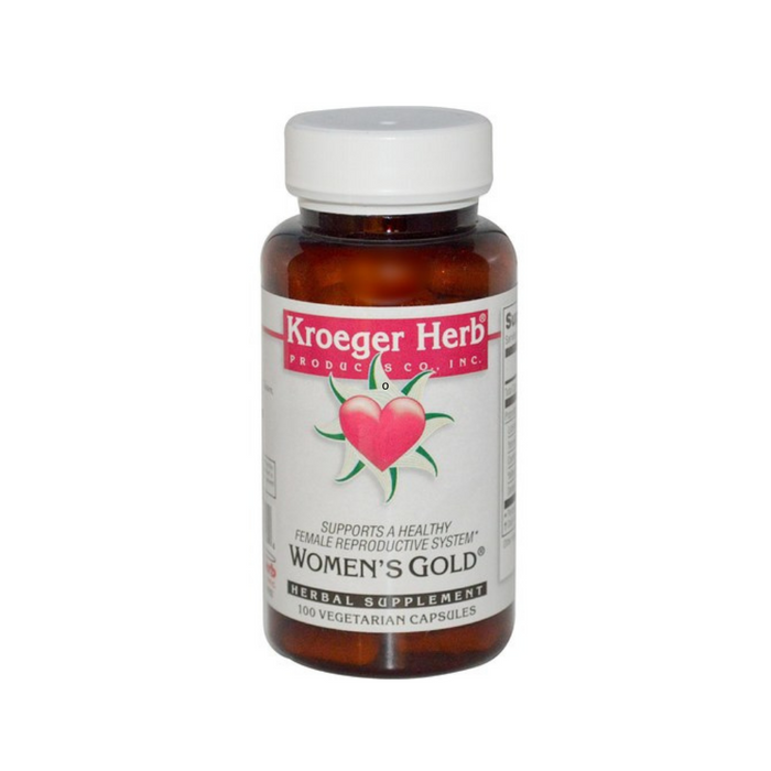 Women's Gold 100 Vegetarian Capsules by Kroeger Herb Products
