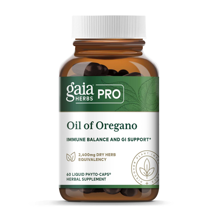 Oil of Oregano Phyto-Caps 60 capsules by Gaia Herbs Professional