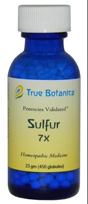 Sulfur 7X 23 gm by True Botanica