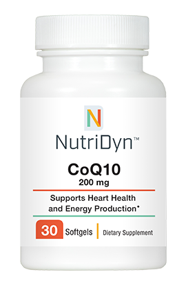 CoQ10 200 mg 30 Softgels by Nutri-Dyn