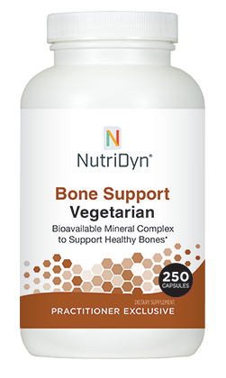 Bone Support Vegetarian 250 Capsules by Nutri-Dyn