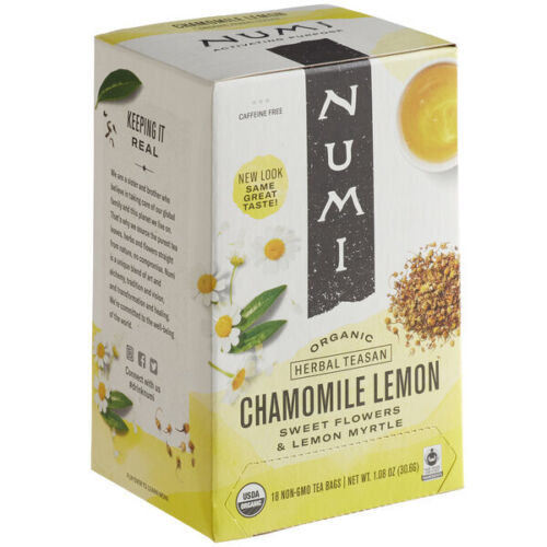 Chamomile Lemon Teasans 18 Bags by Numi Teas