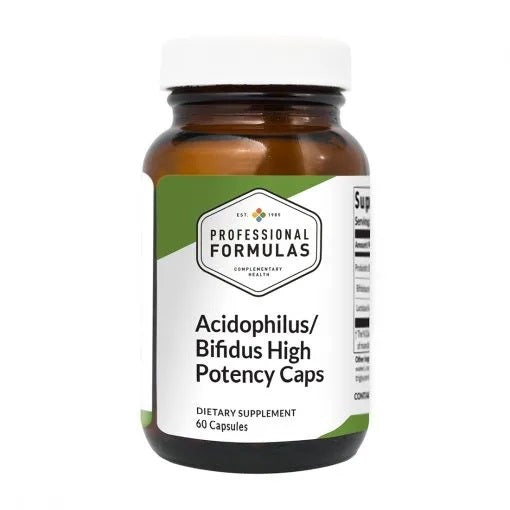 Acidophilus-Bifidus High Potency 60 caps by Professional Complementary Health Formulas