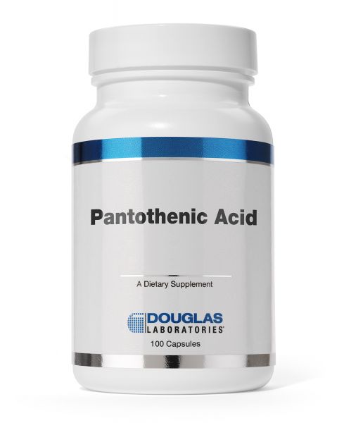 Pantothenic Acid 500 mg 100 capsules by Douglas Laboratories